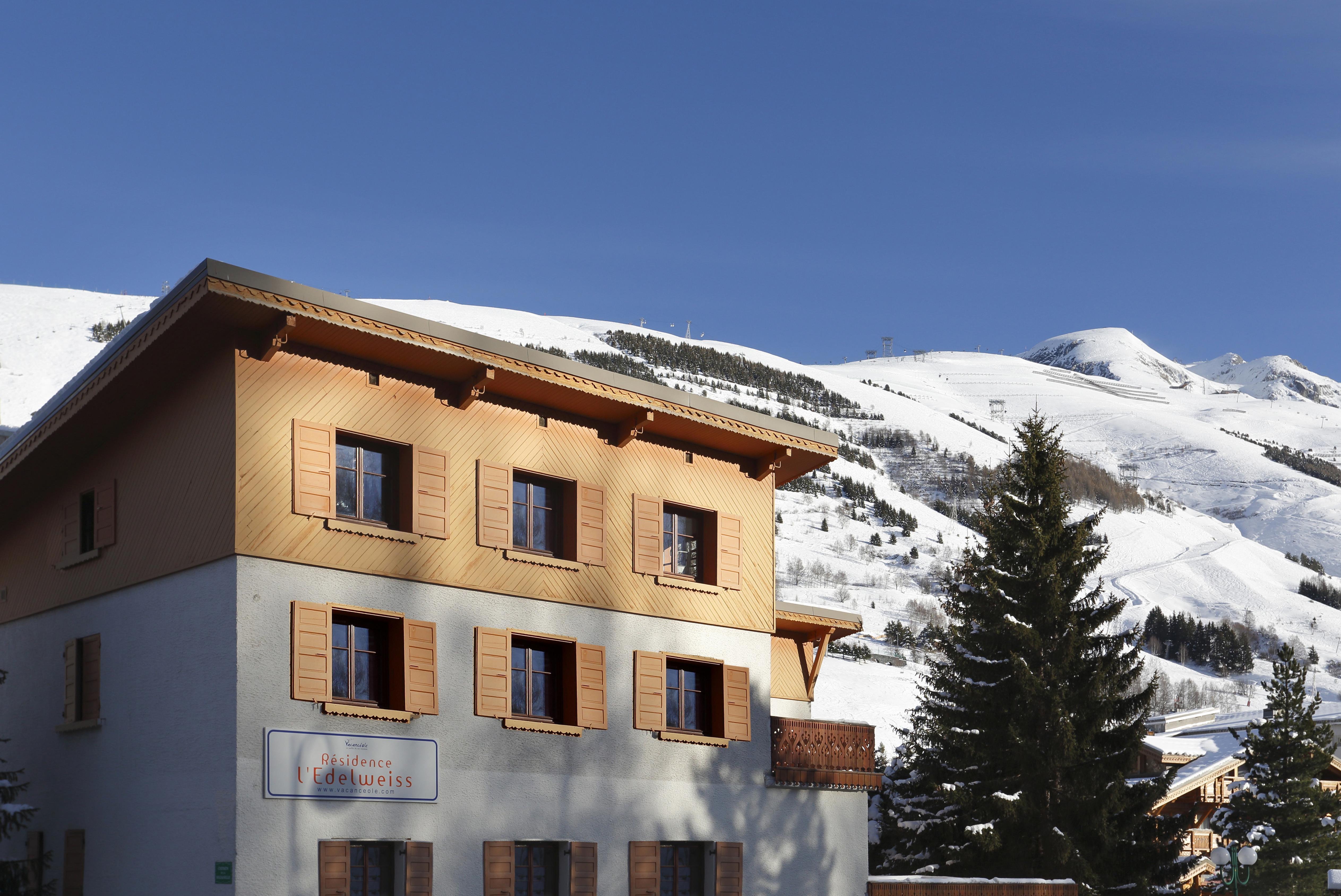 Vacanceole - Residence L'Edelweiss Les Deux Alpes Eksteriør bilde
